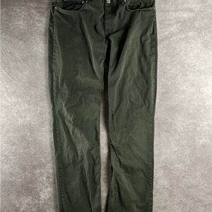 A.P.C. Petit Standard Slim Fit Stretch Jeans Dark Green Size 36